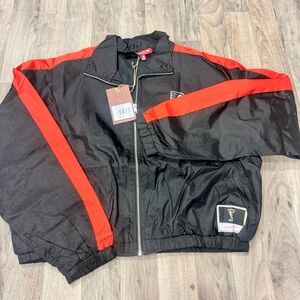 NWT Mitchell & Ness‎ Phillies Flyers Women’s Jacket Size 2X MSRP $100 vintage